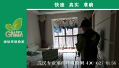武漢市江夏區(qū)保利清能西海岸新房甲醛檢測
