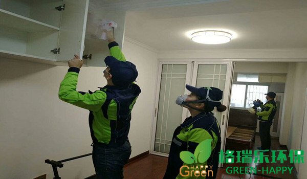 銀河大廈，甲醛污染，武漢除甲醛，格瑞樂，甲醛治理，綠快