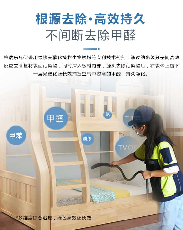 根源去除，高效持久，不間斷去除甲醛