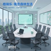 格瑞樂?氧愈森活 - 會議室負(fù)氧離子生態(tài)涂層空氣凈化